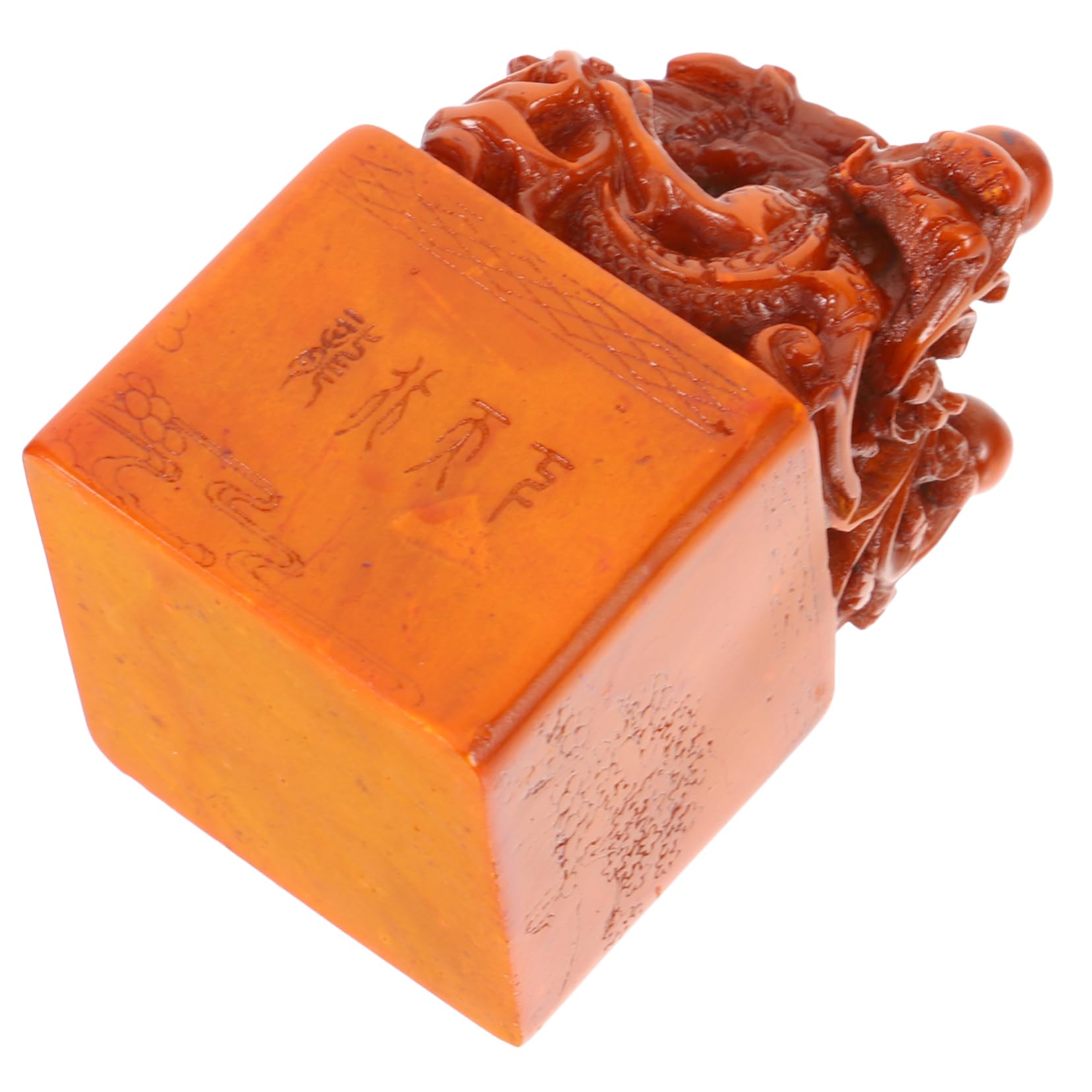 VILLCASE 4 Piezas Sellos Para Manualidades Almohadilla De Tinta Bolígrafo Sello De Piedra Papel De Caligrafía Equipo Caligrafía Junta Pluma Pluma Pincel De Agua Marcadores Piedra