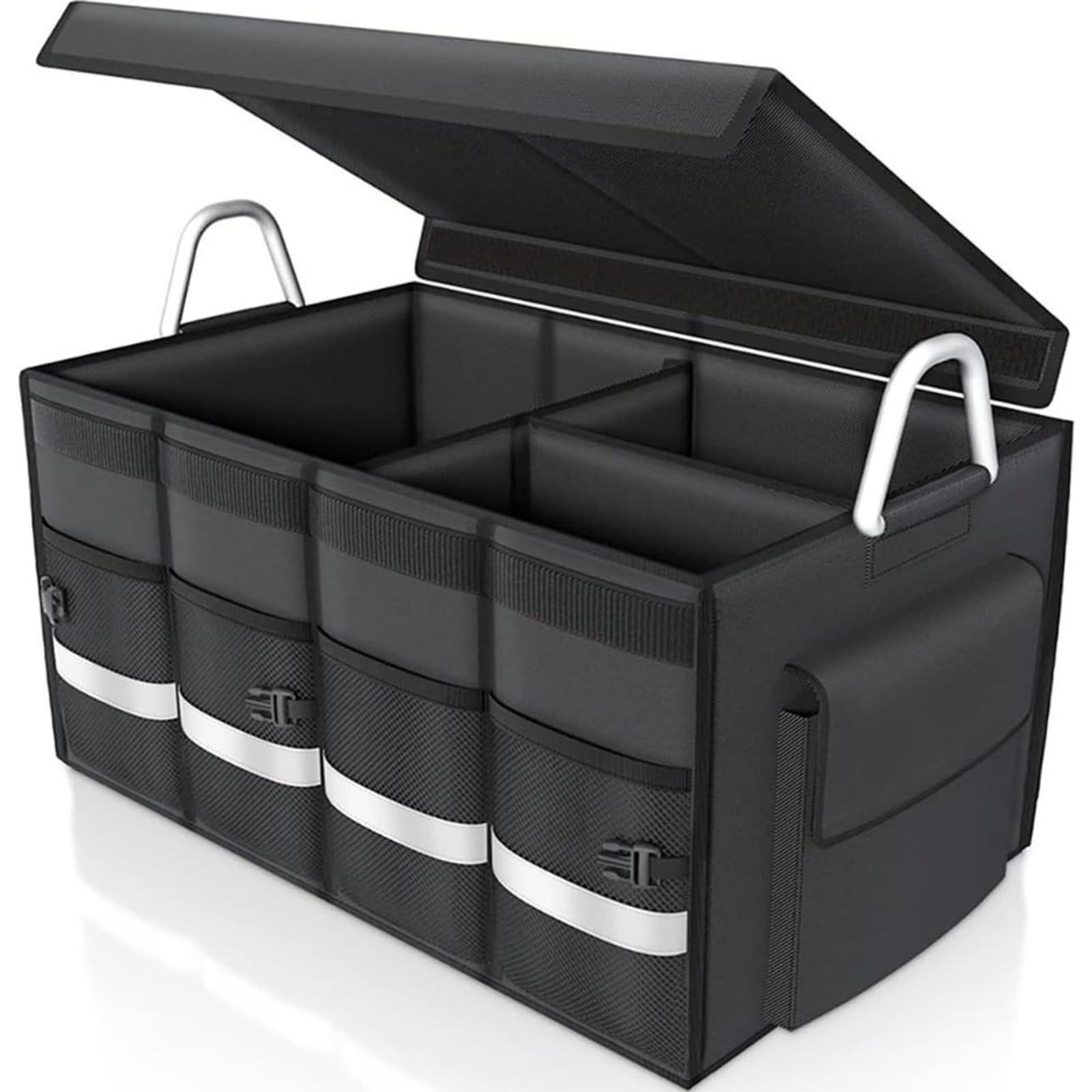 Organizador Maletero Coche, para Zeekr X 7X, Caja Plegable para El Coche, Bolsa Impermeable para Maletero del Asiento Trasero