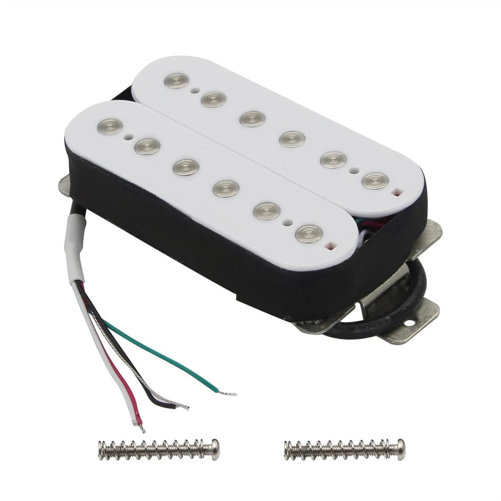 Professioneller E-Gitarren-Tonabnehmer 1PC Alnico 5 Gitarre Humbucker Pickup Doppelspule Weiß Für E-Gitarre Bridge Pickup