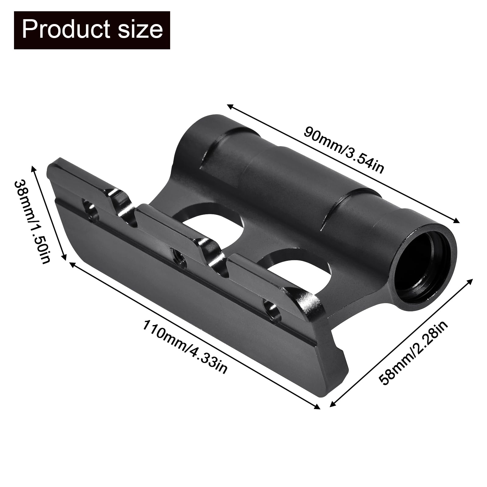 Bike Block Fork Mount 15x110 Stowaway Universal Fork Mount Quick