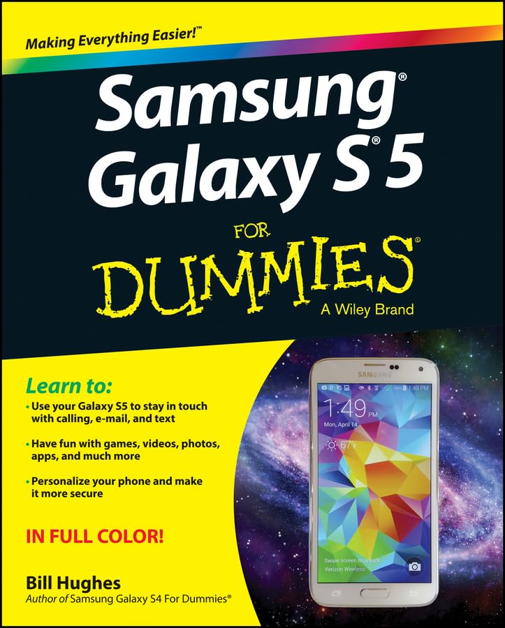 Samsung Galaxy S5 For Dummies (For Dummies Series) 1st Edition