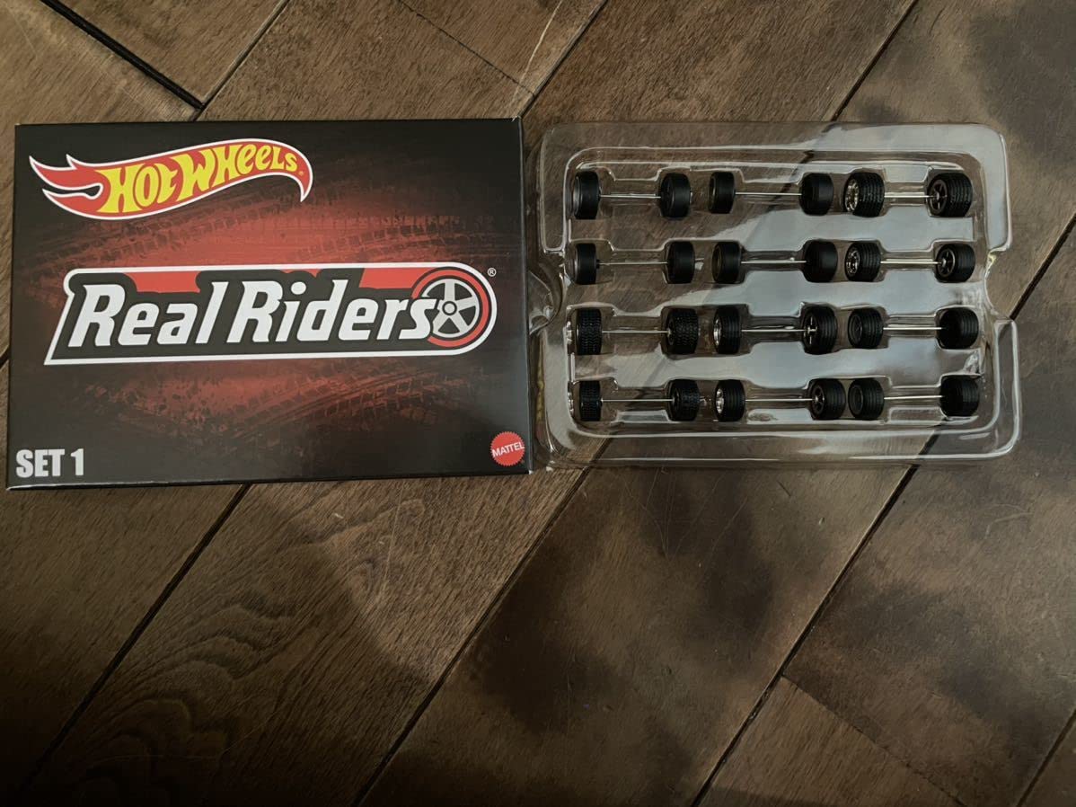 ホットウィール　リアルライダー系　セット HWCにてRLC限定リアルライダー（タイヤ・ホイールのみ）セット第