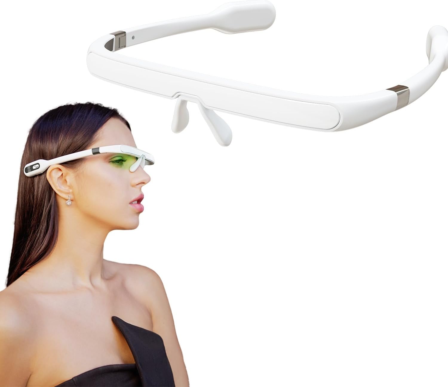 2 - Smart Light Therapy Glasses, Improve Your Sleep in 7 Days, Feather-Light, Boost Energy, Beat Jet Lag