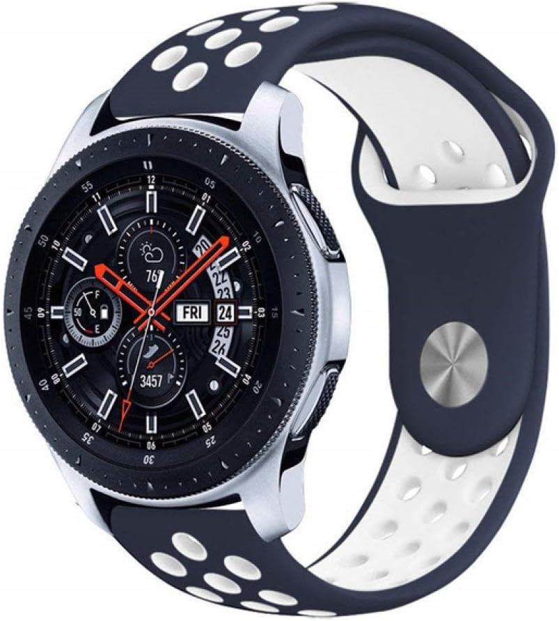 GAODAYU Watch Strap Suitable for Samsung Galaxy Watch 46mm Strap 22mm Silicone Replacement Wristband for Gear S3 Frontier Classic Strap 20mm S2 Bracelet