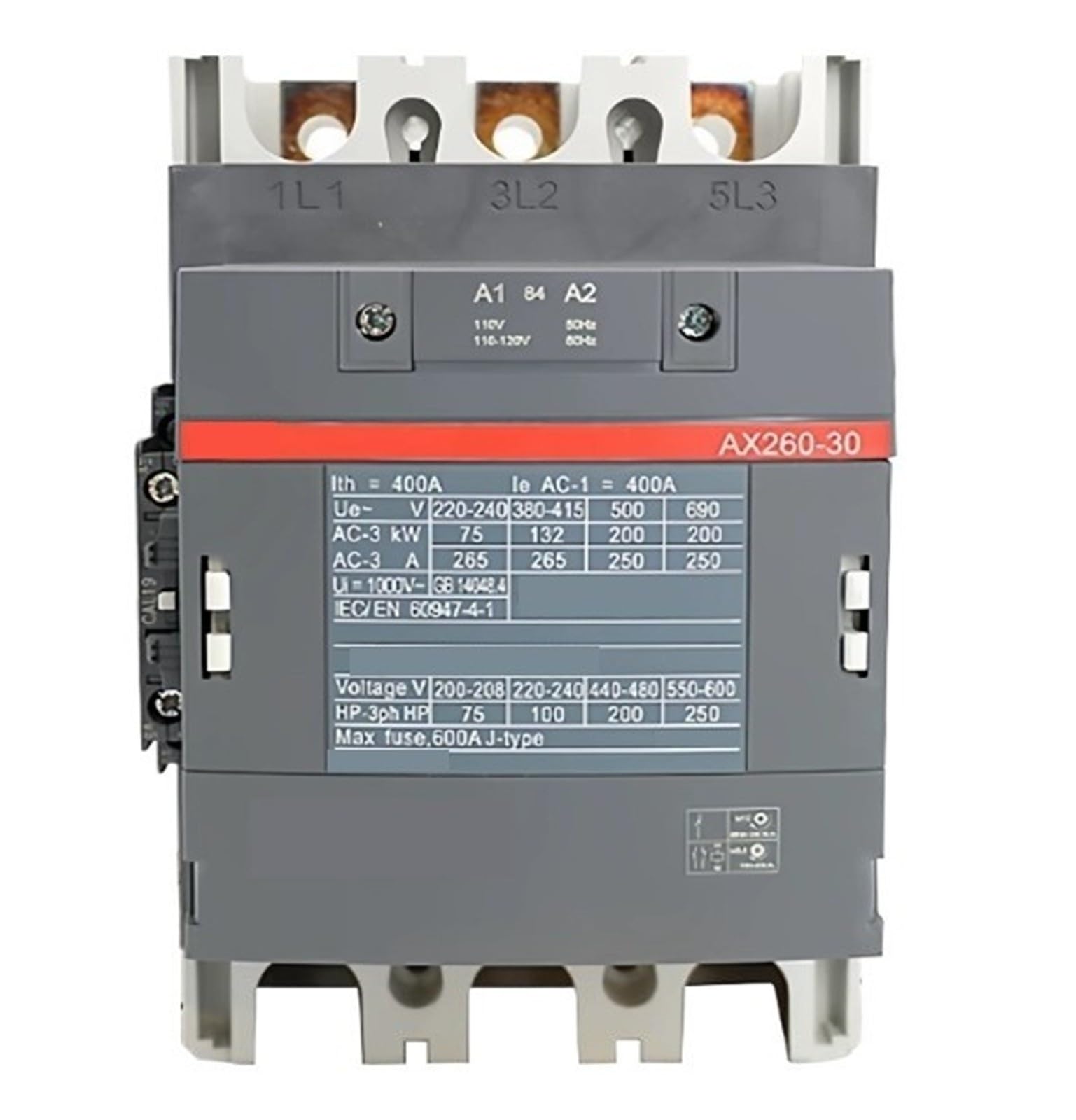 Contattore AC AX260-30-11 220V 110V 380V 24V Originale