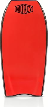 Morey Mach 7X 41.5-42.5 Bodyboard - Choose Size and Color (Blue/Red, 41.5)