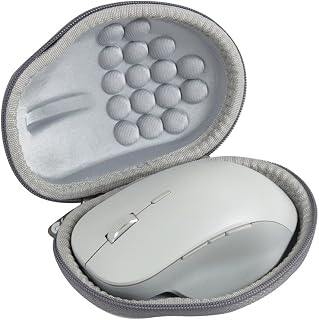 Hermitshell Hard Travel Case for Microsoft Surface Precision Mouse/Microsoft Ergonomic Mouse (Grey)
