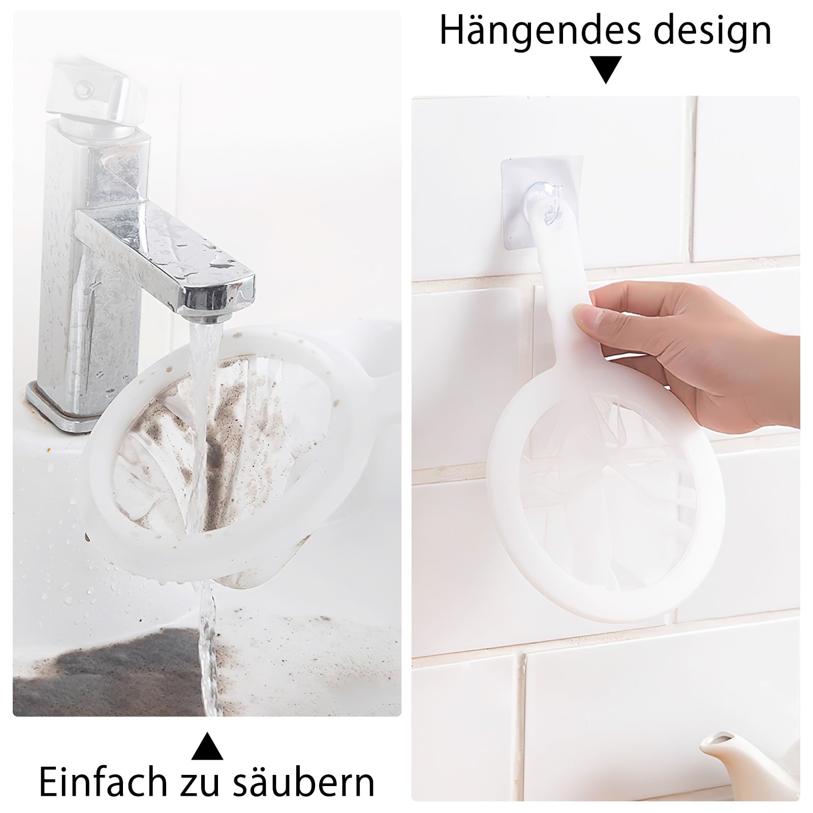 Set 4 Colini Fini Con Manico 100/200/300/400 Maglie – Filtro Ultra Fine Per Cucina, Per Caffè, Latte, Succhi E Zuppe