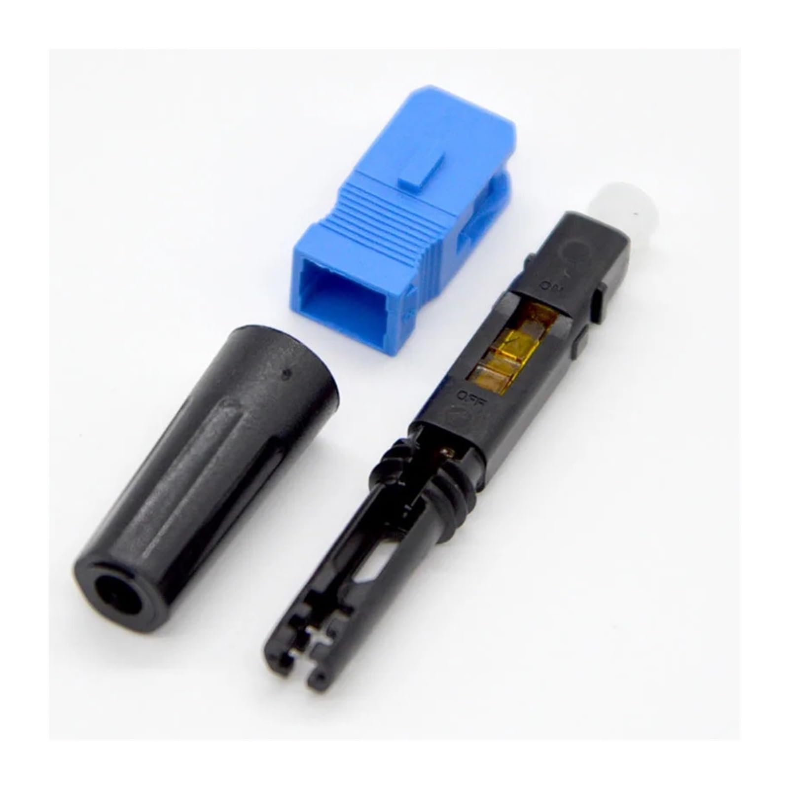 Épisseur de Fibre Optique Lot de 200 Fibres optiques monomodes FTTH Rapides 50 mm SC/UPC/APC(SC APC)