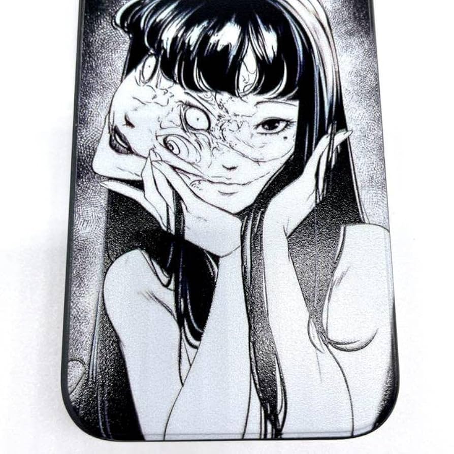 Amazon.co.jp: 伊藤潤二 富江 iPhone13 ケース マンガ