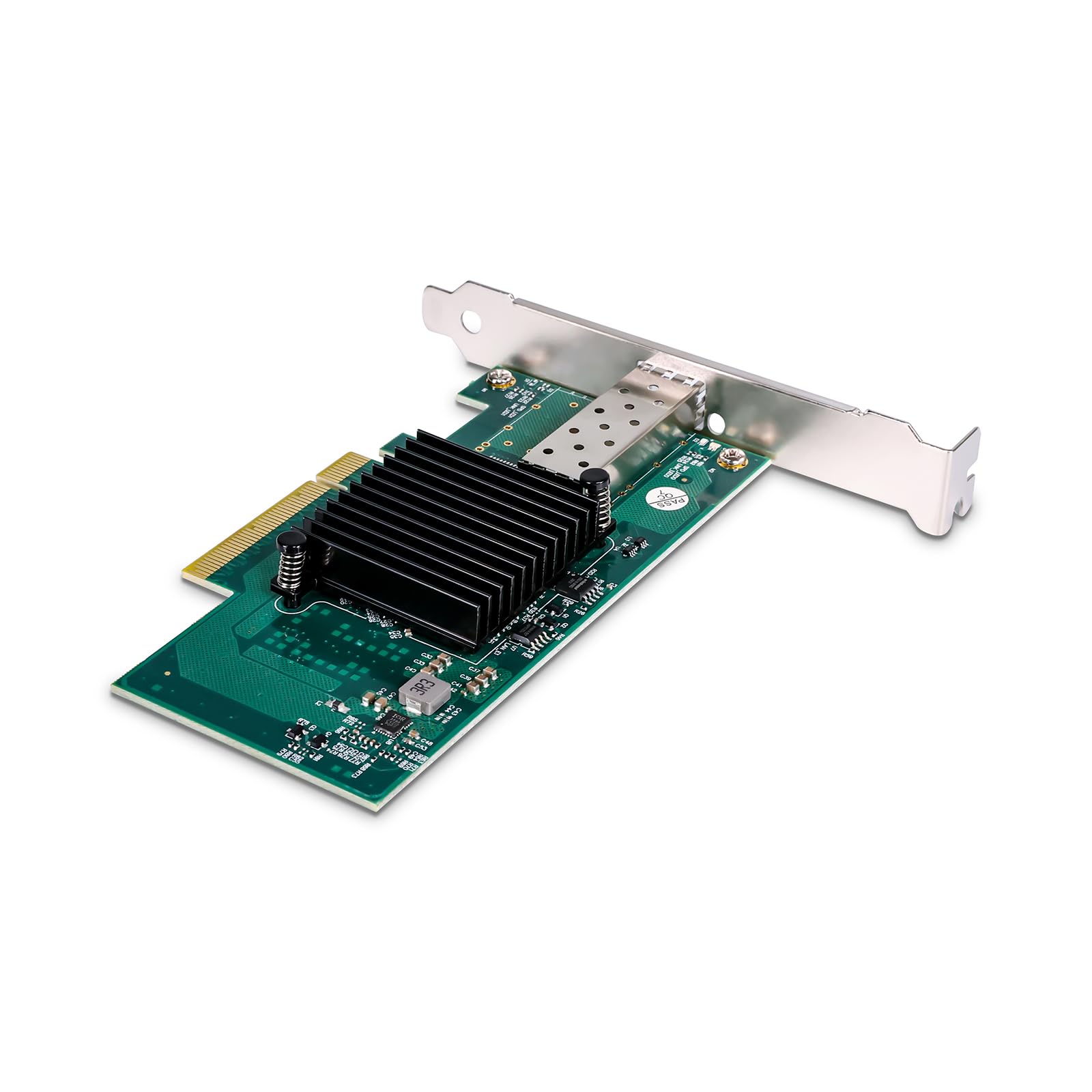 Carte Réseau 10GbE Ethernet PCIE pour Intel X520-DA1-82599EN Chip, Single SFP+ Port NIC Card, 10Gbit PCI Express x8 LAN Adapter, 10Gb NIC pour Windows Server, Win7/8/10, Linux