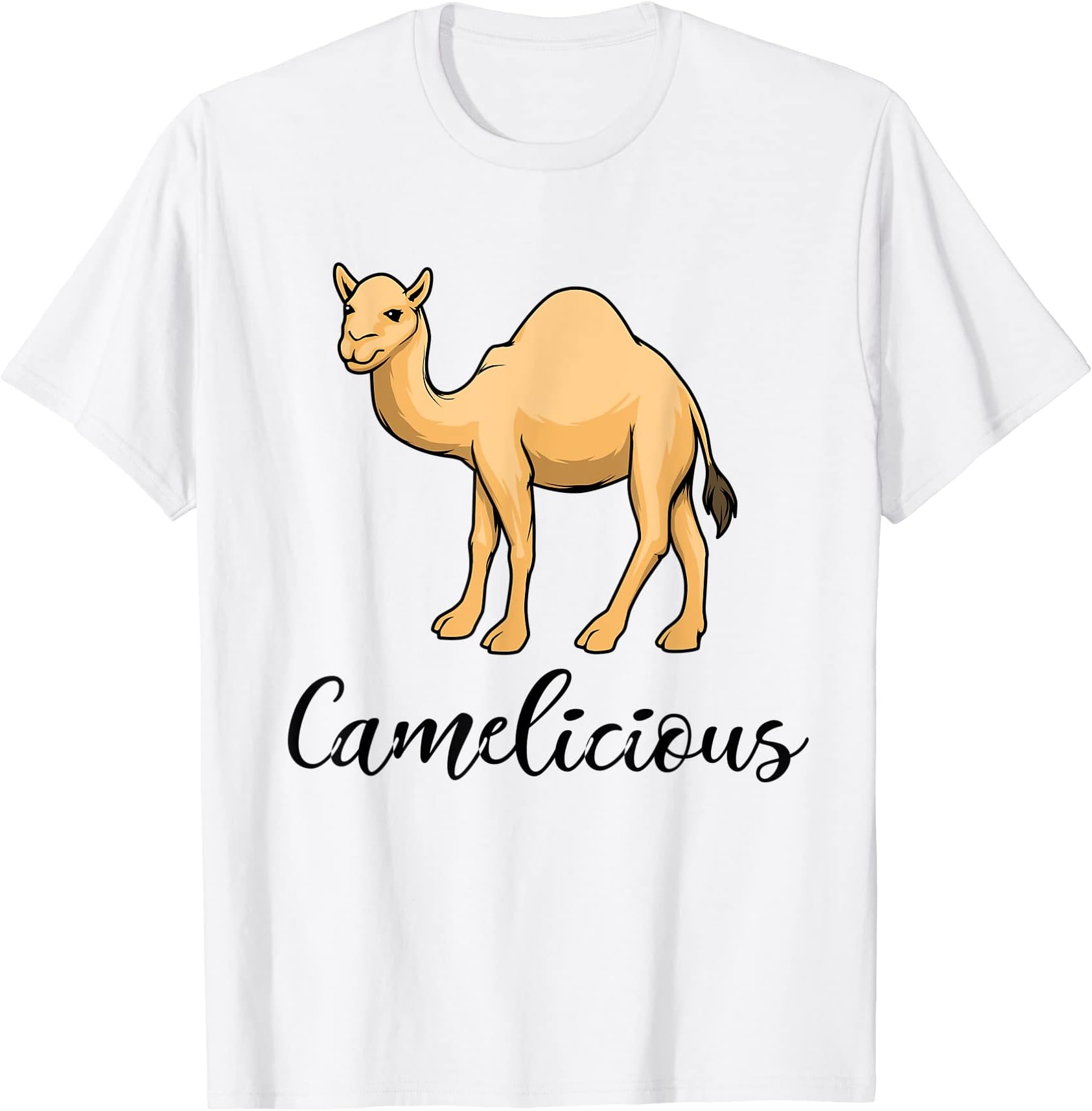 Camelicious Wildlife Animal Cute Camels Wilderness T-Shirt