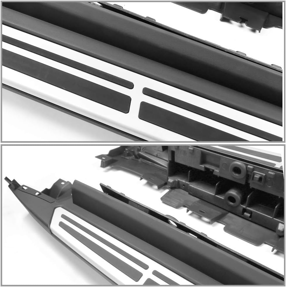 IKON MOTORSPORTS Side Step Bars Compatible with 2019-2025 BMW G05 X5, Factory Style Polish Aluminum Running Board Bar Foot Pedal, 2020 2021 2022