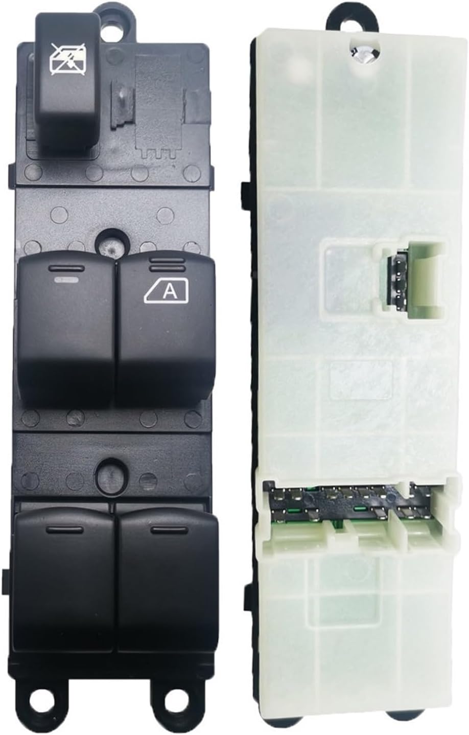 25401-4X00C Right Power Window Switch Window Driven Switch Compatible with Nissan Navara Pathfinder Master 2005-2010