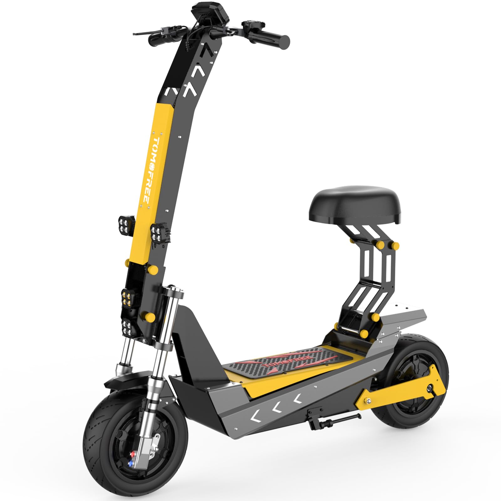 Electric Scooter Adults 6000W Dual Motor Escooter 60V 35Ah 50MPH 55Miles Foldable Electric Scooter High Performance E-Scooter Commute
