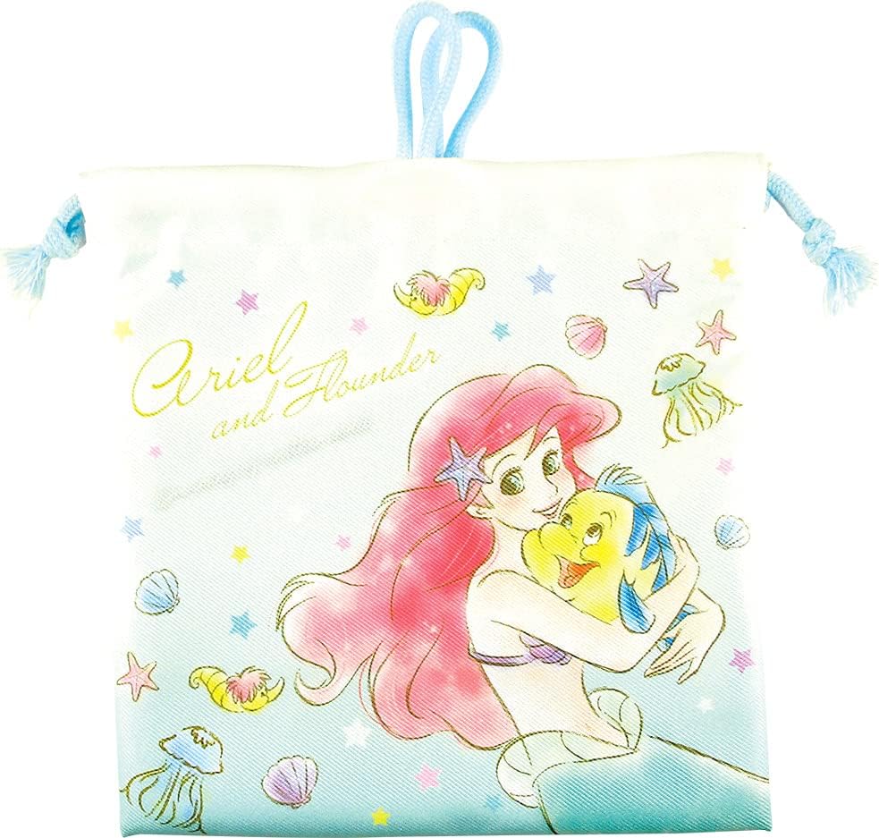 市場 ディズニープリンセス フラット カラフルアート ティーズファクトリー 小物入れ ディズニー 巾着袋 きんちゃくポーチ