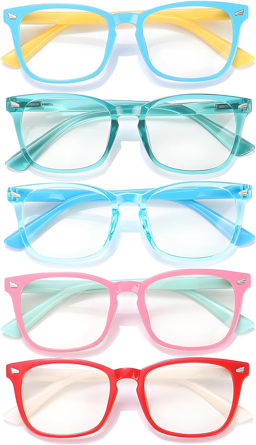 CHEERS DEVICES Blue Light Blocking Glasses for Kids Boys Girls Teens - Computer Glasses with Unbreakable Frame and Anti-Glare