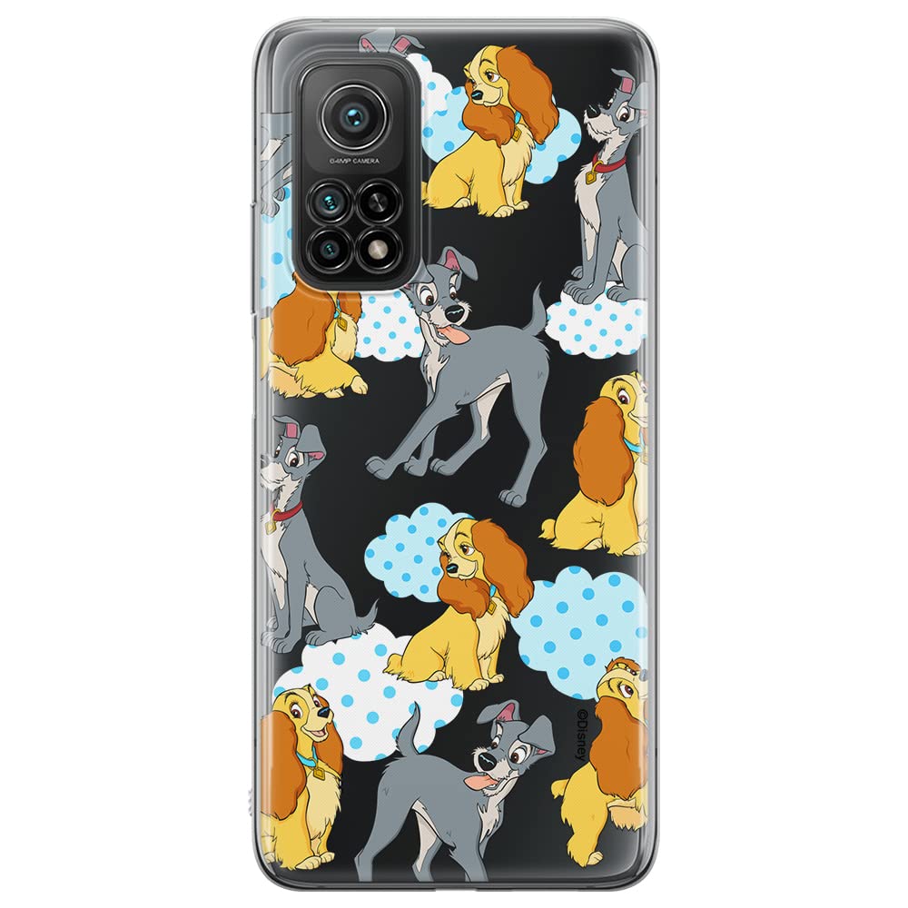 ERT GROUP mobile phone case for Xiaomi REDMI NOTE 9T original and officially Licensed Disney pattern Lady and the Tramp 004 optimally adapted to the shape of the mobile phone, partially transparent