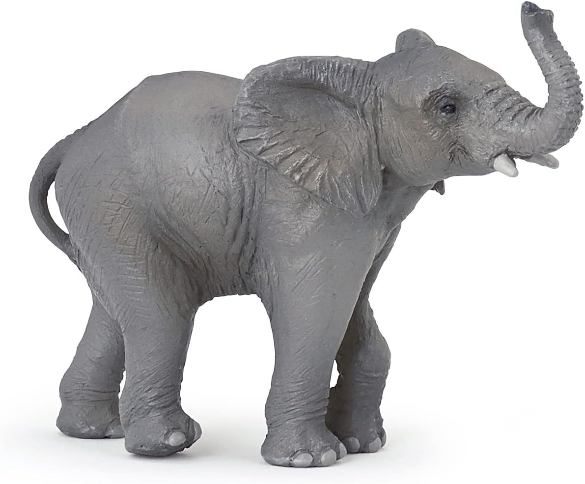 Papo - Realistic Young Elephant Figure - Ages 3+ - Wild Life Collection - Educational Play African Wildlife - Gift Idea Toy for Girls and Boys