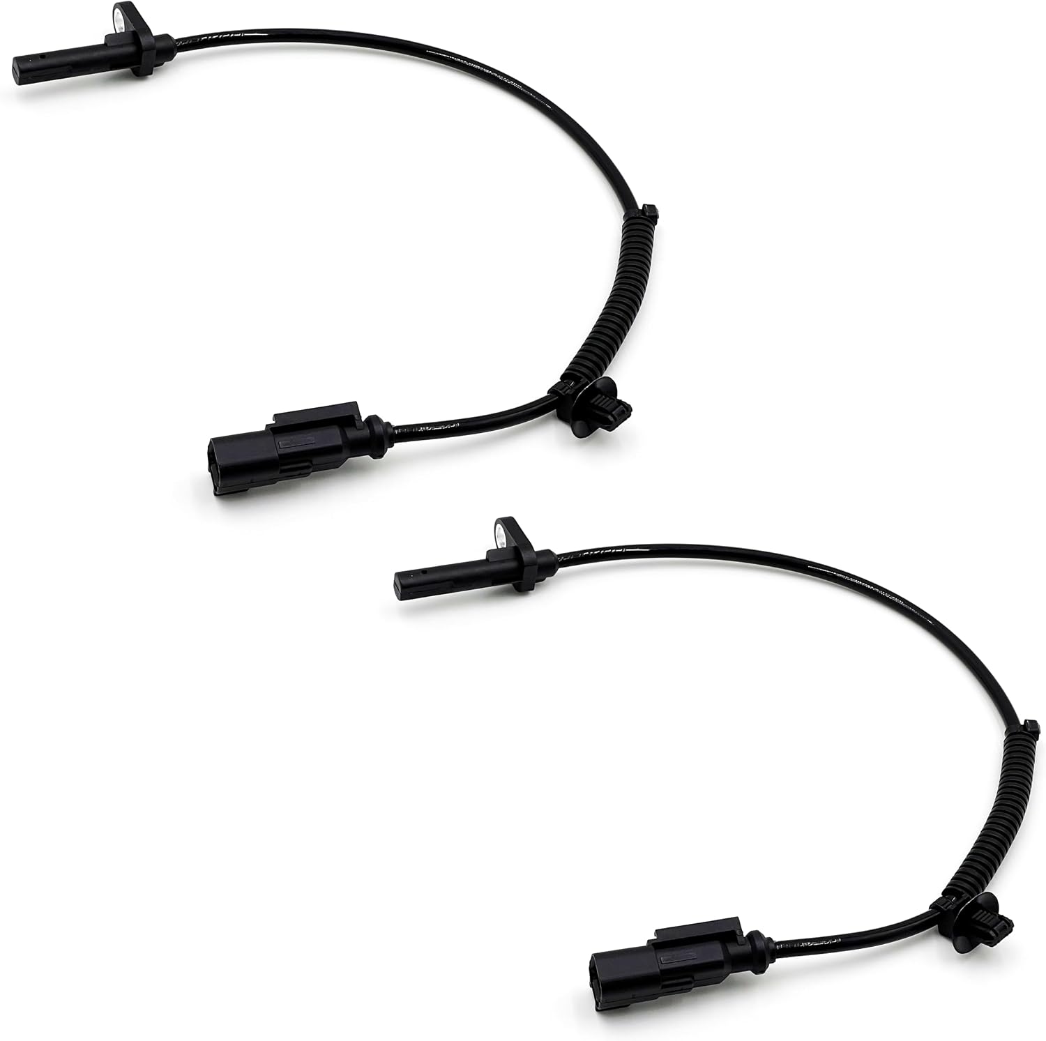 2Pcs Front Left and Right ABS Wheel Speed Sensor Compatible with Ford 2015-2024 Transit-150 Transit-250 Transit-350 L5 V6 3.2L 3.5L 3.7L w/Single Rear Wheels Replaces BK3Z2C204C ALS2710