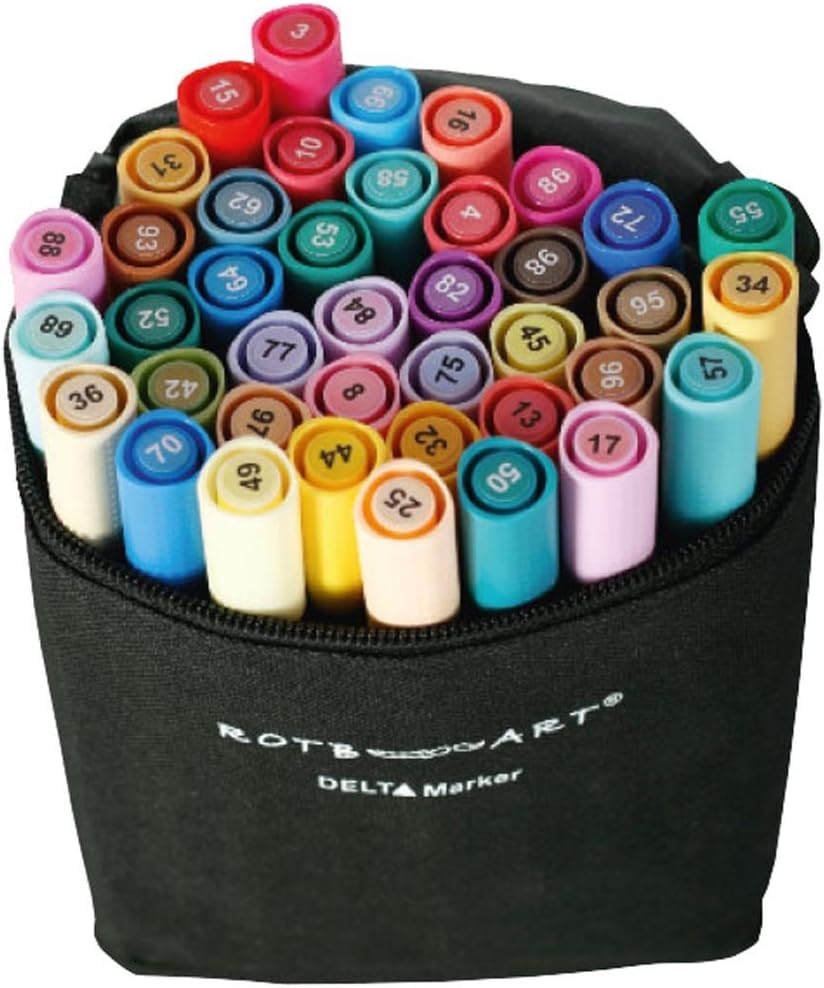 Delta Marker Grafikmarker 40er 40 SetC Box Kit Grafik Design Marker Pen Graffiti
