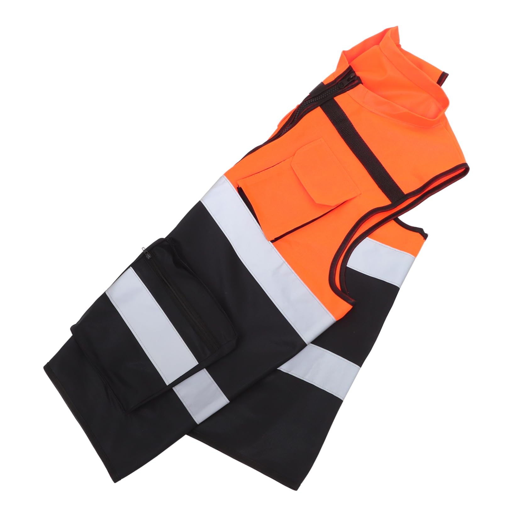 SHINEOFI Chaleco Reflector Adulto Protector Ciclismo Noche Correr Seguridad De Neón Chaleco Reflectante De Alta Visibilidad Vest Al Chaleco Negro Ropa Alta Visibilidad Hombre Tela De Nailon