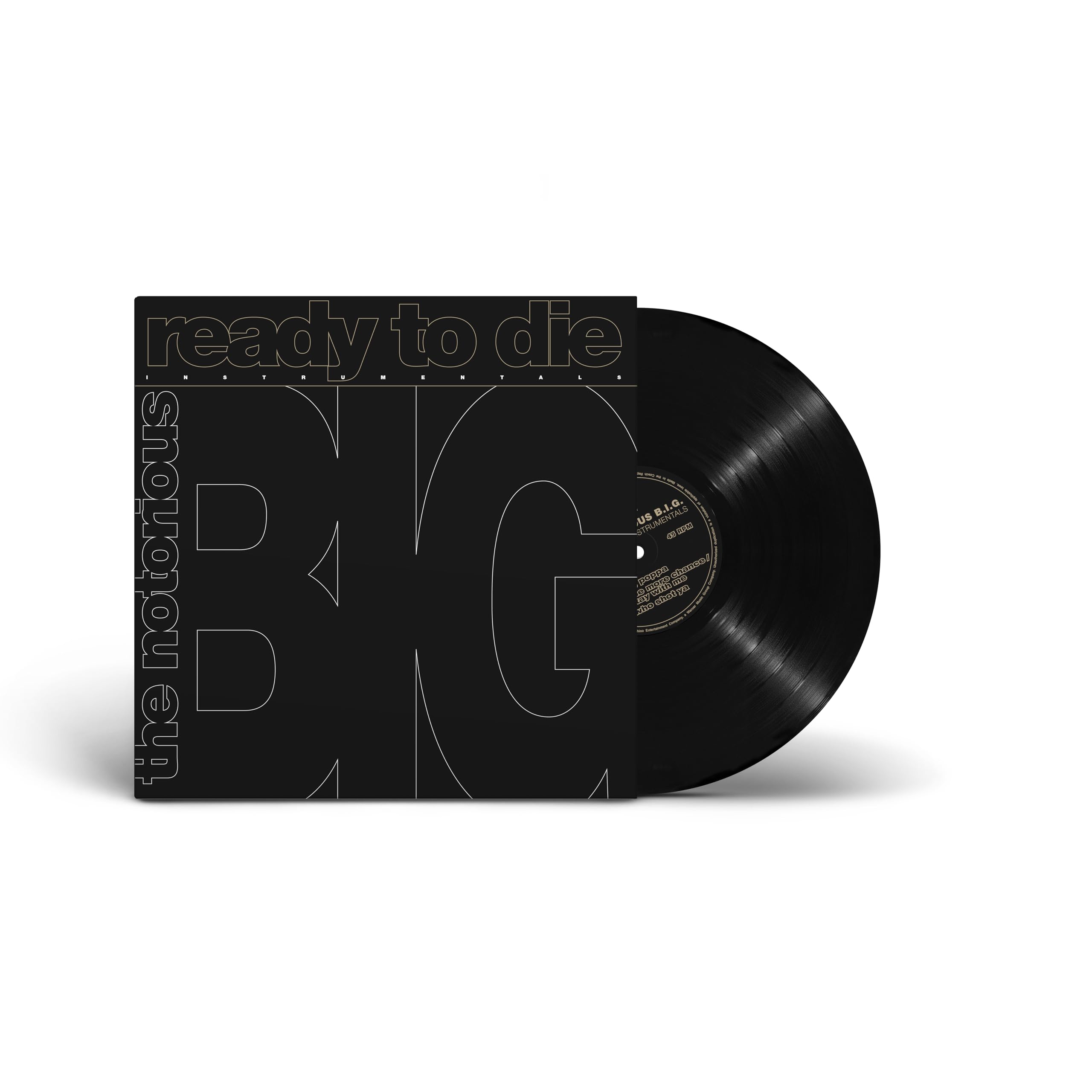 Notorious B.i.g. Ready To Die: the Instrumentals (Rsd2024) LP Vinyl NEW