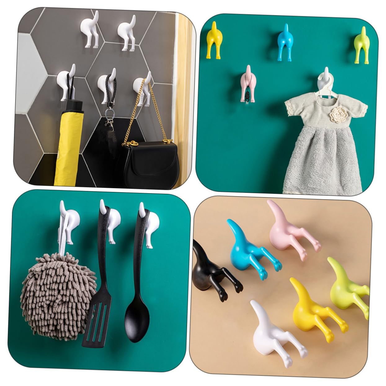 3 Series Gancho De Bata De Pared Creativo Gancho Funcional Ganchos De Toalla De Baño Manos Gancho De Toalla Ganchos De Pared Antiguos Ganchos Únicos Abdominales 5 Piezas X 3