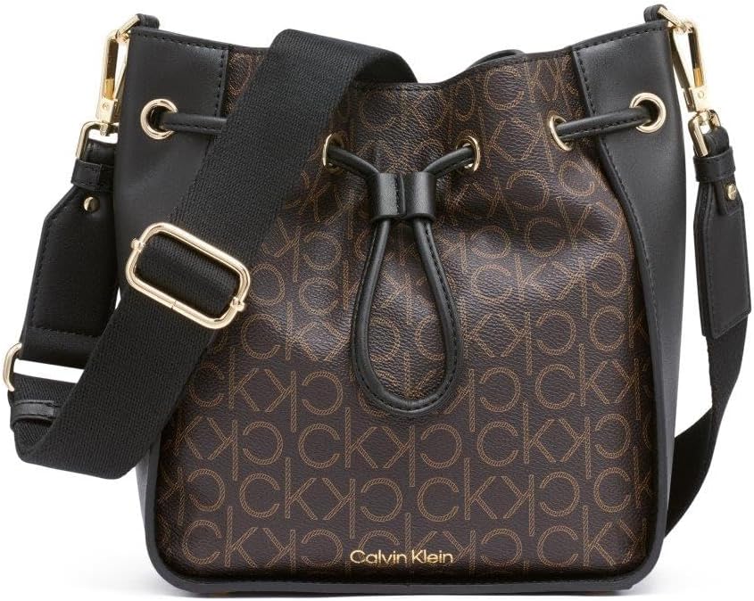 Calvin Klein womens Holt Drawstring Crossbody
