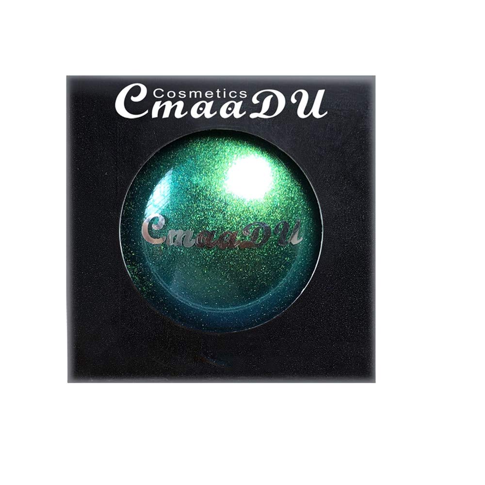 ErYao Optical Chameleon Light Change Glitter Eye Shadow Diamond Bright Eye Shadow Palette, Fine Powder