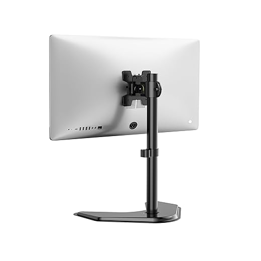 WALI Adjustable Single Monitor Arm for 32-inch Displays