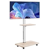 VEVOR Supporto TV con Rotelle per Schermo da 812,8-1778 mm Carico max. 40 kg