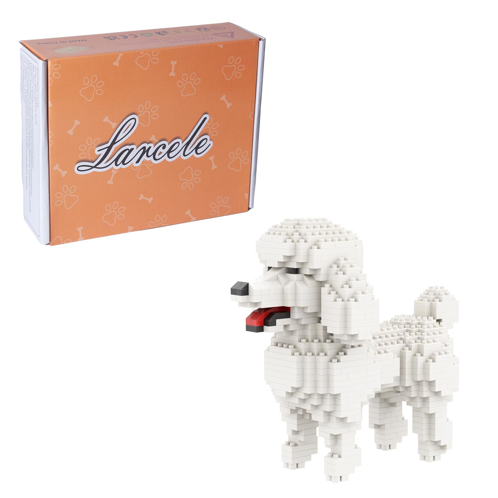 Mini Blocchi 217 Pezzi: Set Barboncino E Albero In Vaso, Mattoncini Da Costruzione, Giocattolo Educativo, Regalo Per Bambini 6+ E Adulti