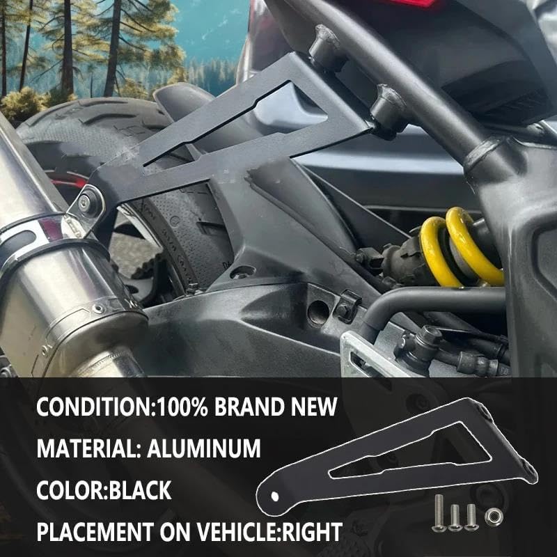 MUBUKVKGPA RS660用 RS 660 Tuono Tuono660 RSV4 V4 1000 オートバイ用排気ハンガーブ