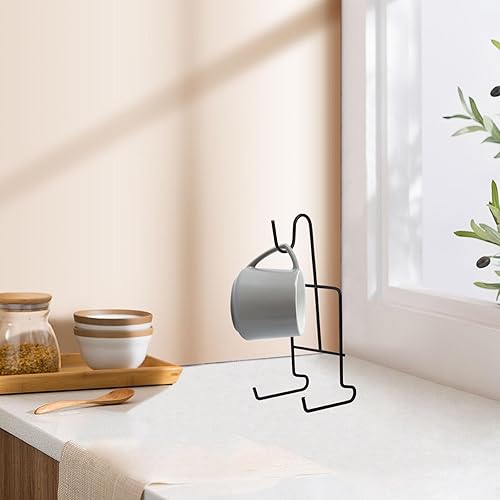 Miniatura 9 de Soporte para taza de café, soporte de exhibición de platillos de taza de café, soporte de exhibición de hierro para taza de té, platillo,