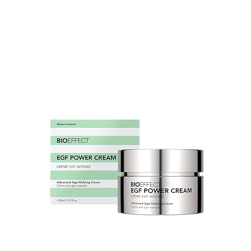 Bioeffect EGF Power Cream Crema hidratante facial antienvejecimiento con niacinamida, ácido hialurónico, factor de crecimiento para colágeno,