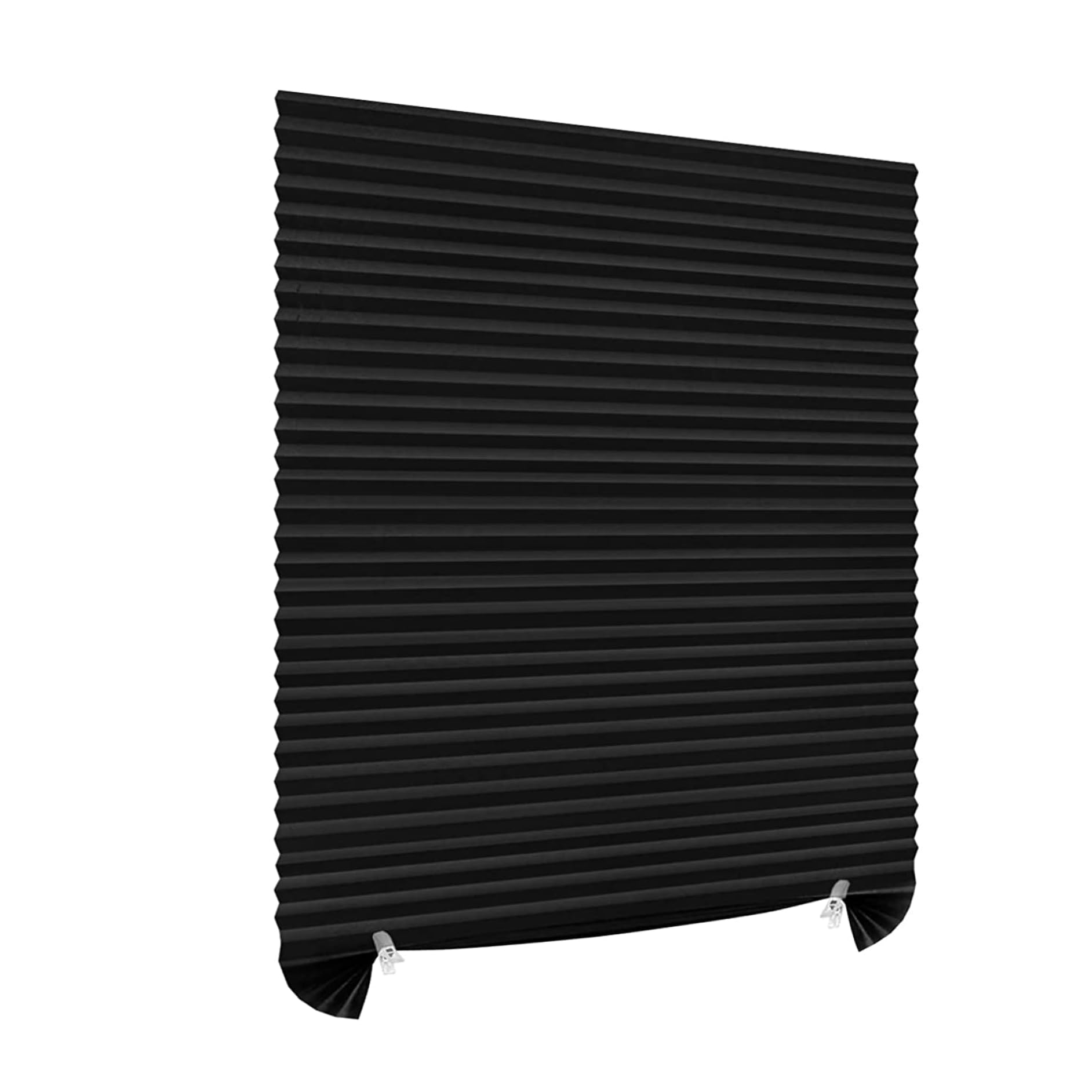 Store temporaire sans perçage 60x180cm en tissu non tissé auto-adhésif pour fenêtre