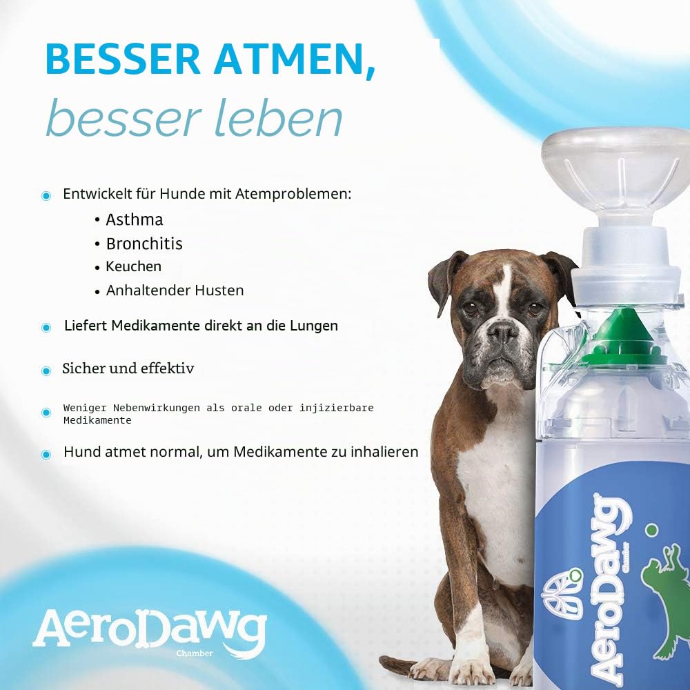 AeroDawg Trudell Medical Inhalationsgerät für Hunde ab 10 kg