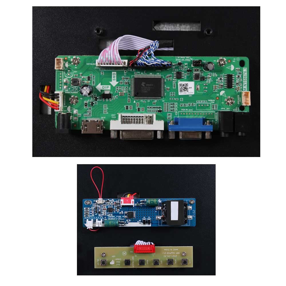 VSDISPLAY Monitor industriale,Schermo LCD TFT da 15,6 pollici G156HTN02.1