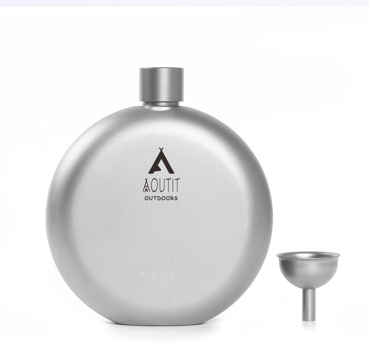 Titanium flask Ultralight Hip Flask Portable Wine Bottle with Funnel Camping Picnic Pocket Whiskey Alcohol Drinkware Accessories