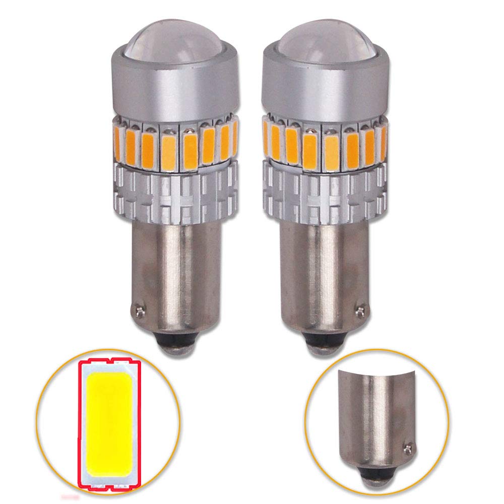 Lampadine LED BAY9S H21W - 15 LED Super Luminosi 6000K Bianco Per Auto, 12V-24V - Confezione Da 2 - Foto 4