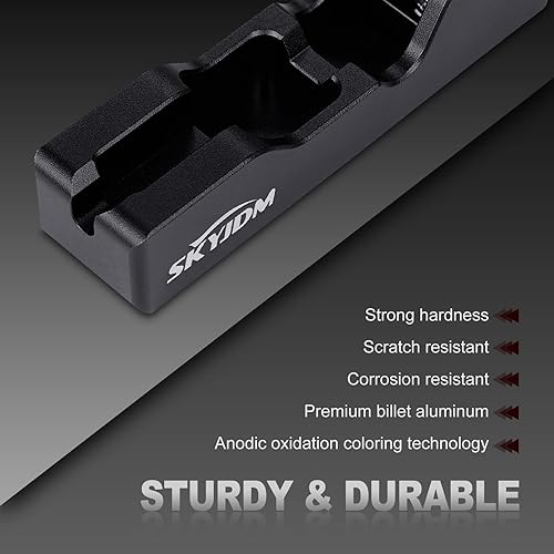 Miniatura 2 de Herramienta universal de separación de bujías con calibrador de 32 cuchillas y calibre de 16 cuchillas para ajustar el espacio de electrodos en