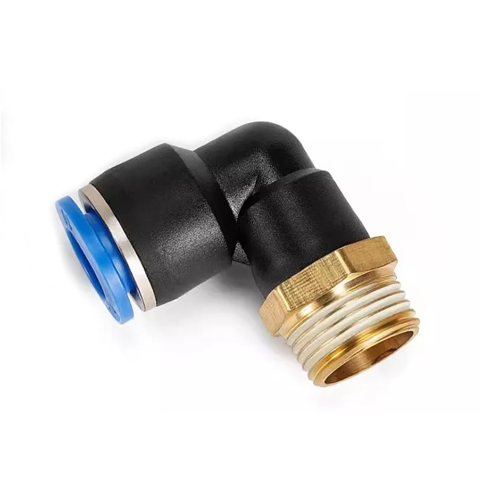 Conector rápido neumático PL, codo roscado PL6-01/8-02/8-04/10-02/12-03, accesorio de manguera de aire, 10 unidades(PL4-M5)