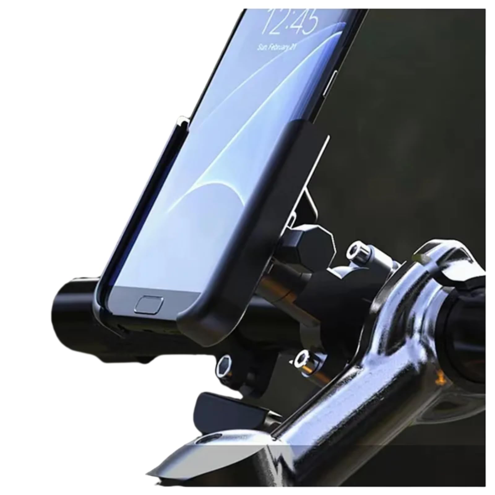 Supporto per telefono cellulare per moto Guzzi V85tt V7iii V9 V7 V11 Breva 750 850 1100 accessori per manubrio moto supporto per telefono cellulare, supporto GPS, manubrio nero