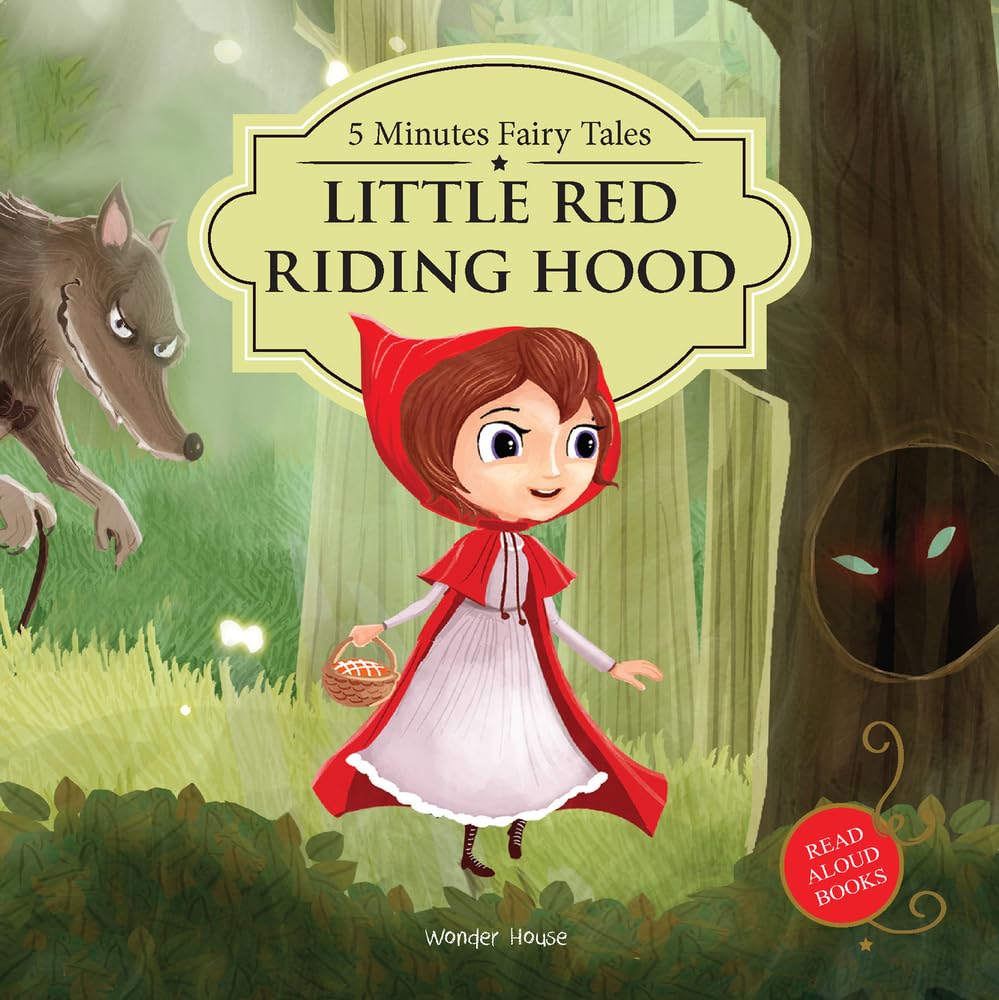 5 Minutes Fairy tales The Red Riding Hood : Abridged Fairy Tales For Children (Padded Board Books)