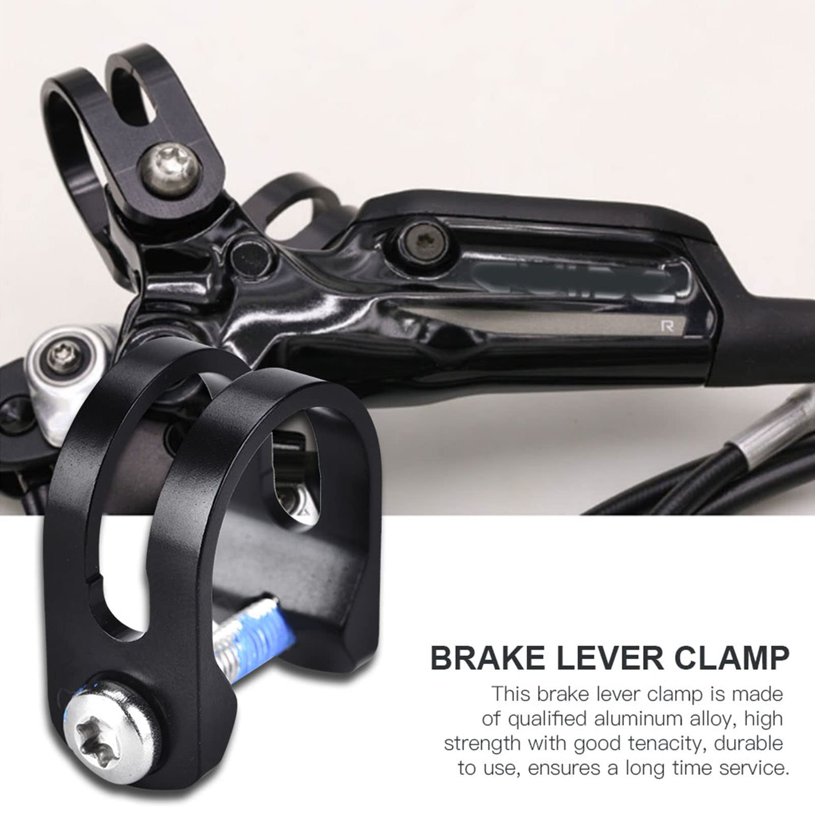 Leva Freno Per Mountain Bike Con Morsetto In Alluminio E Bulloni Acciaio Inox 304 – Accessorio Ricambio Per Guida E7/E9/X0