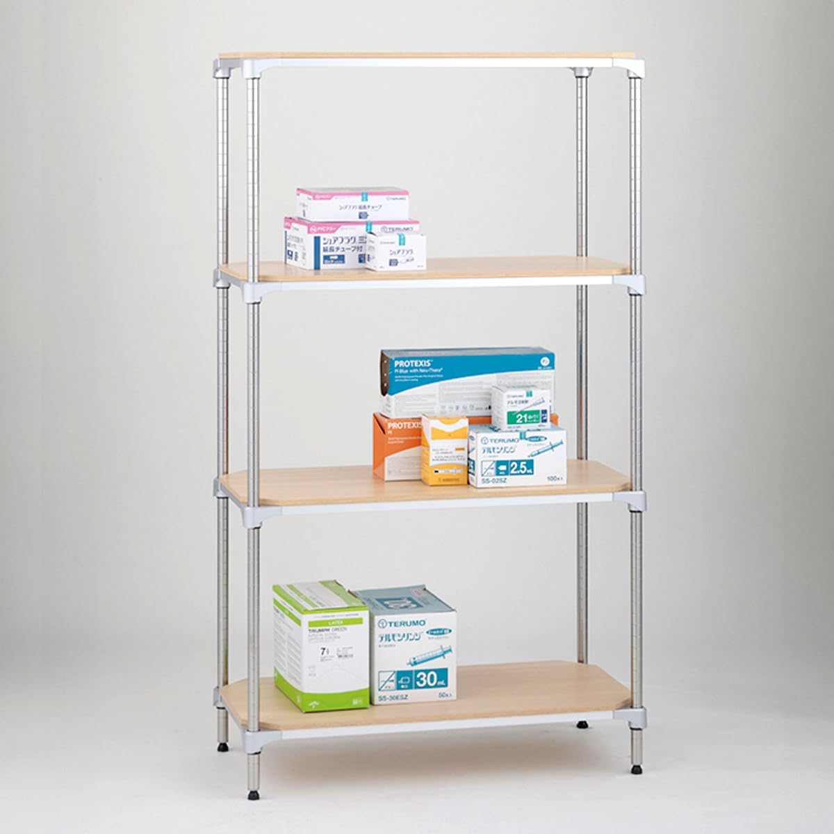 Amazon｜エレクター ベーシックシリーズ ウッドシェルフ W750xD450mm