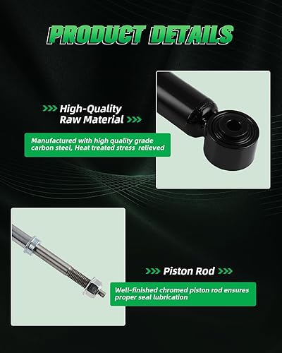 Miniatura 3 de SCITOO - Amortiguadores traseros para Nissan se adapta a 2015-2020 para Nissan Versa, 2014-2019 para Nissan Versa Note Shocks 3430043 5673