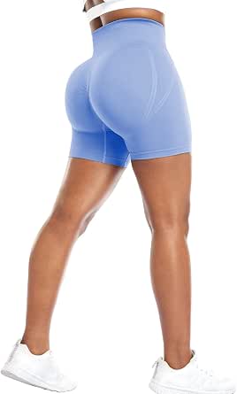 TSUTAYA Seamless High Waisted Yoga Leggings - Workout Pants With Tummy Control