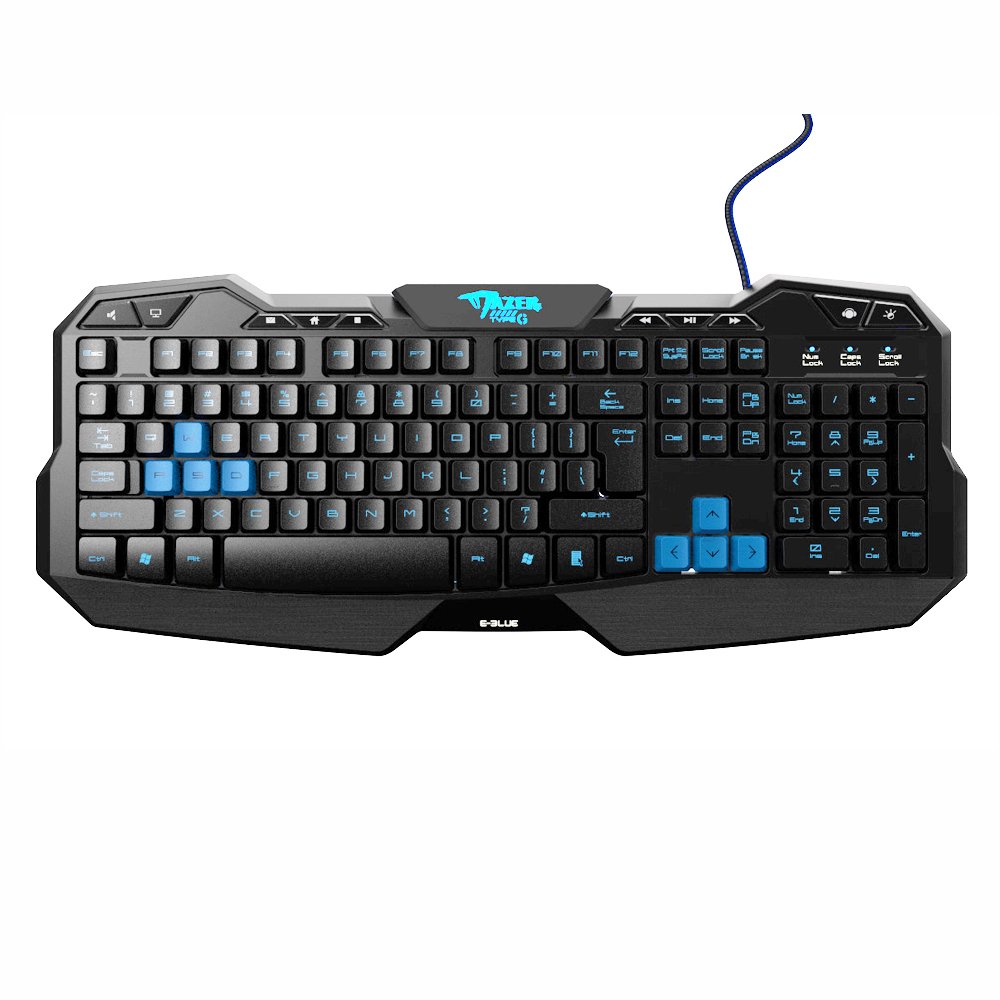 E-Blue Mazer Type-G Multimedia Gaming Keyboard (EKM085BK)